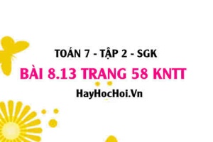 Bài 8.13 trang 58 Toán 7 Tập 2 Kết nối tri thức: So sánh khả năng xảy ra của biến cố